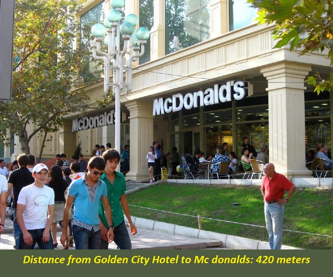 Golden City Hotel Baku Exterior foto